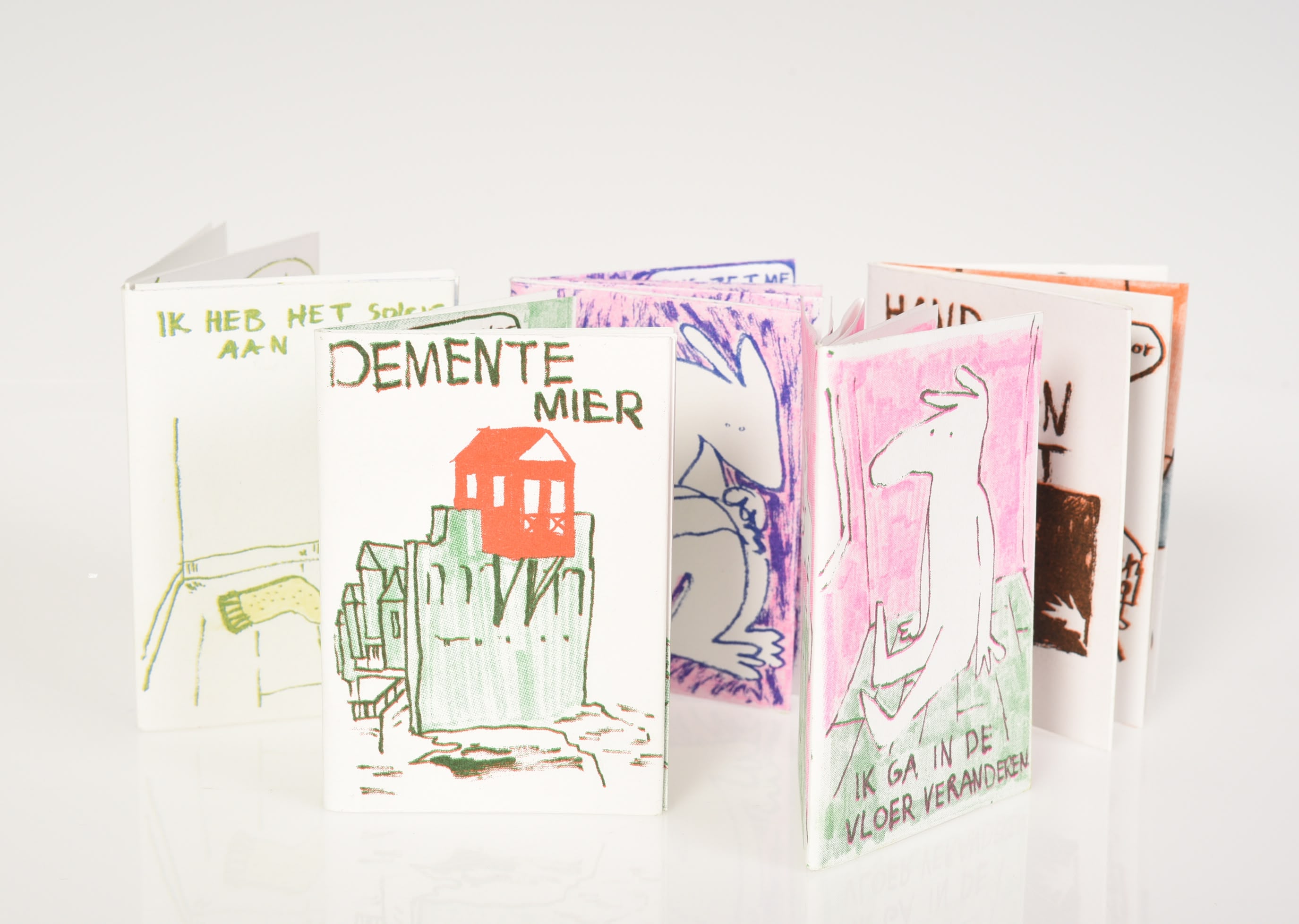 Risoprinted Folding Books, 2022